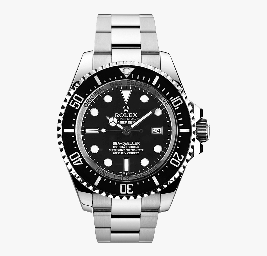 Download Rolex Watch Png Transparent Image - Rolex Sea Dweller Blue, Png Download, Free Download