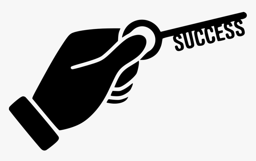 Hand Holding Key Success - Key To Success Png, Transparent Png, Free Download