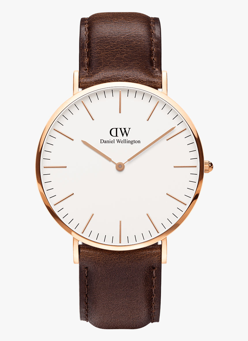 Classic Bristol 40 Rose Gold - Daniel Wellington Mens Watch, HD Png Download, Free Download