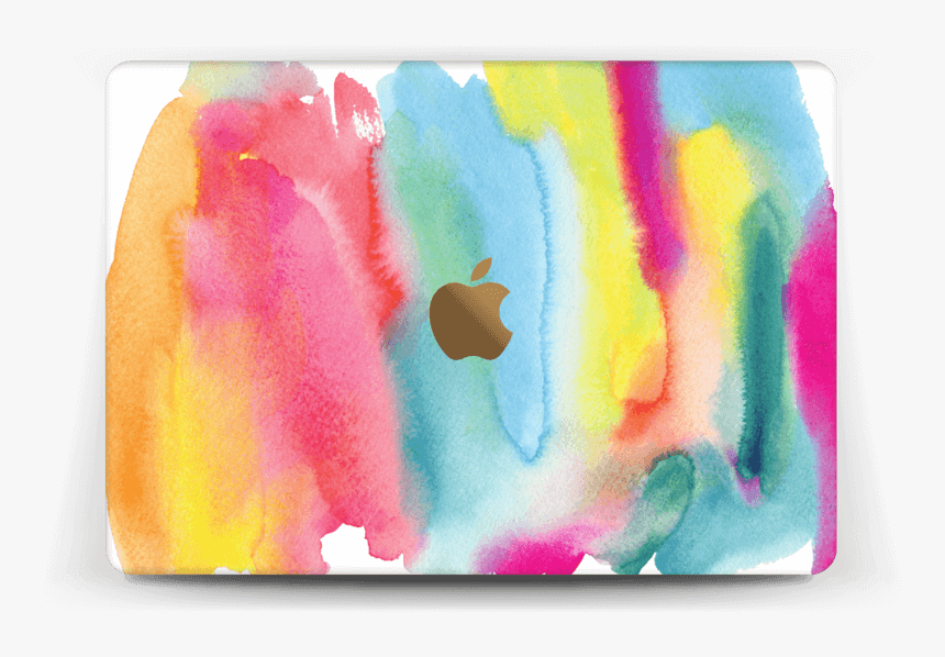 Color Explosion Skin Macbook 12” - Watercolor Paint, HD Png Download, Free Download