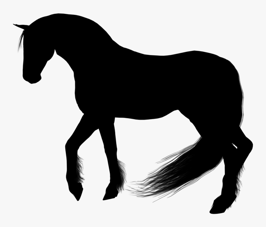 Horse Silhouette Clipart - Clip Art Horse Silhouette, HD Png Download, Free Download