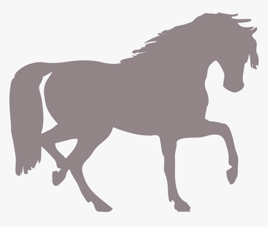 Horse Clip Art Silhouette, HD Png Download, Free Download