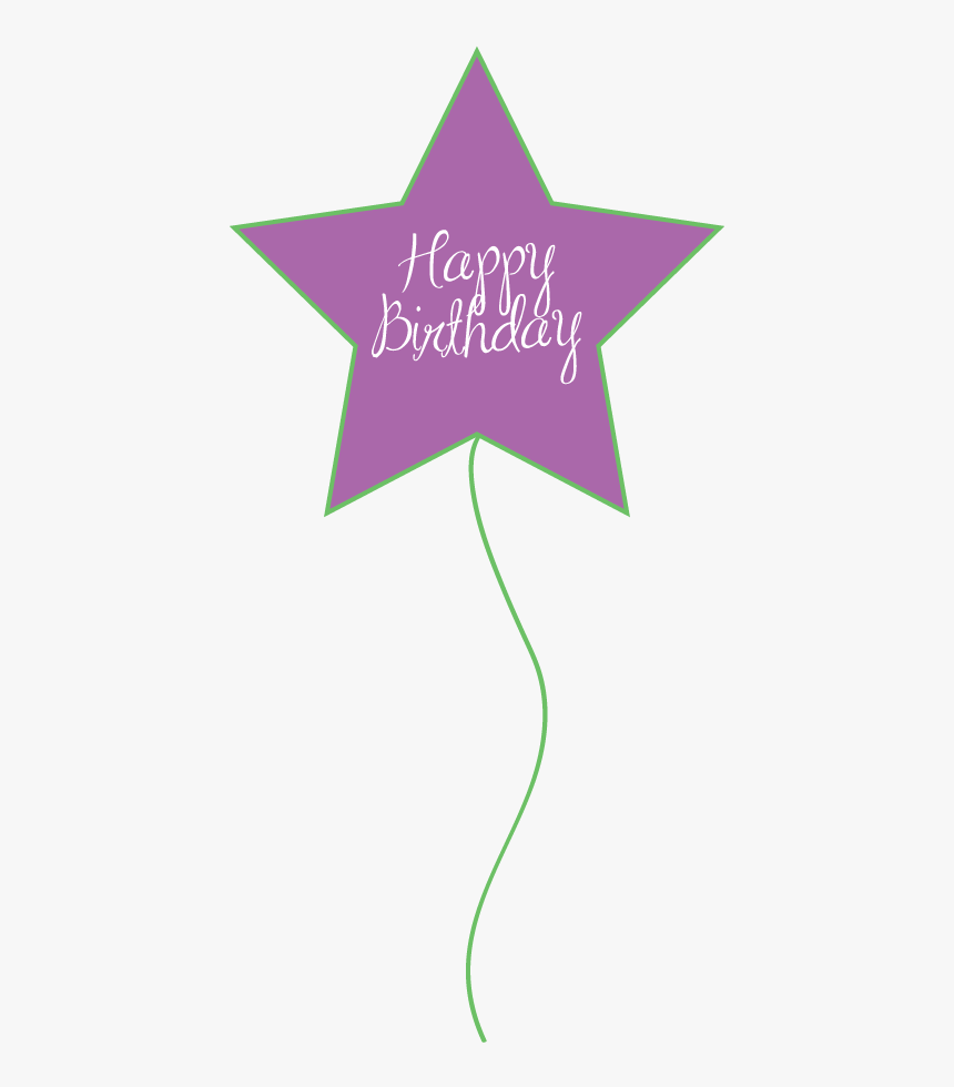 Birthday Purple And Green Balloons, HD Png Download, Free Download