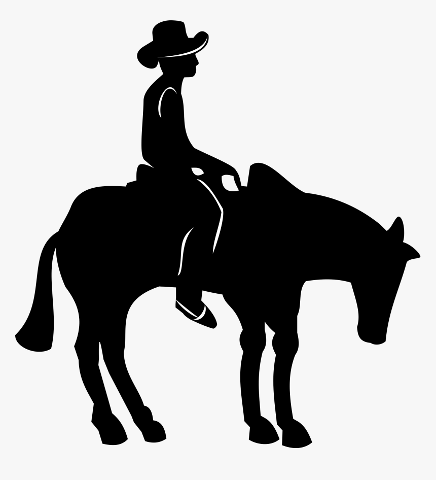 Western Pleasure Horse Silhouette, HD Png Download, Free Download