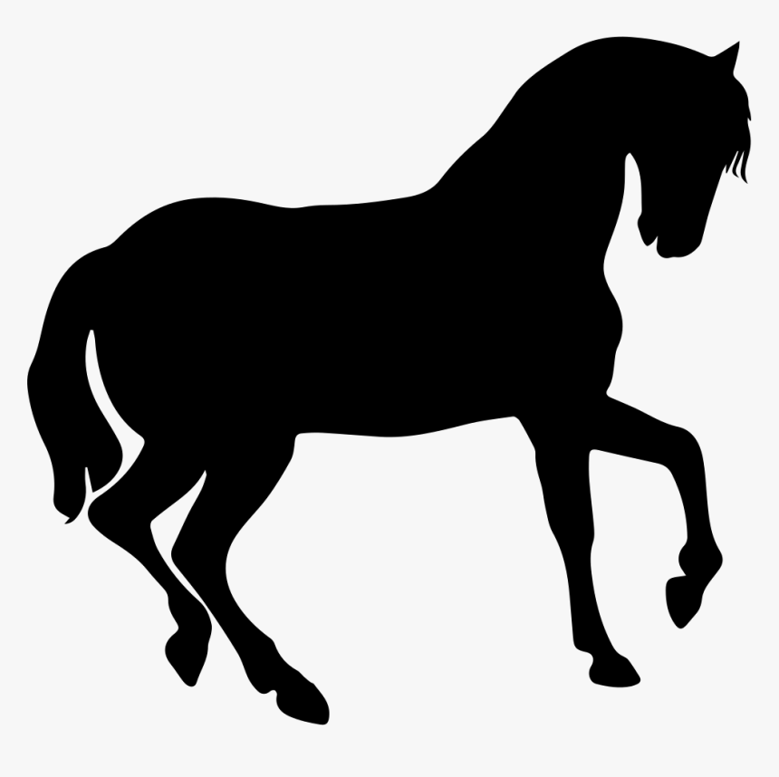 Transparent Horse Icon Png - Horse Silhouette Clipart Png, Png Download, Free Download