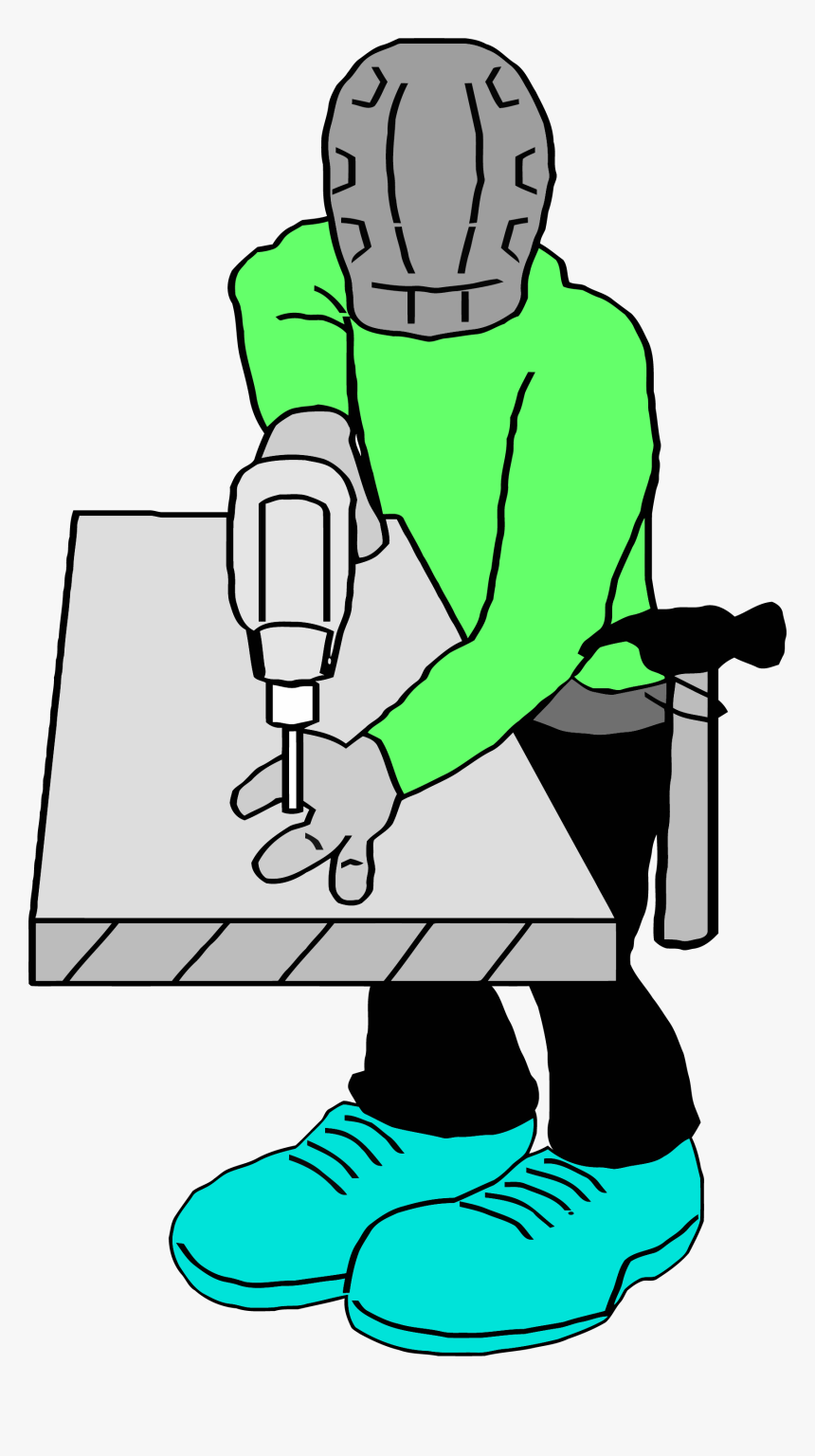 Carpenter Drill Clipart Png - Carpenter Clipart, Transparent Png, Free Download