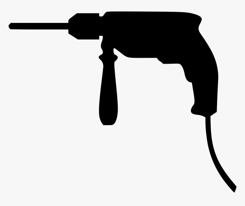 Hammer Drill Wall T Cable - Hammer Drill Icon Svg, HD Png Download, Free Download