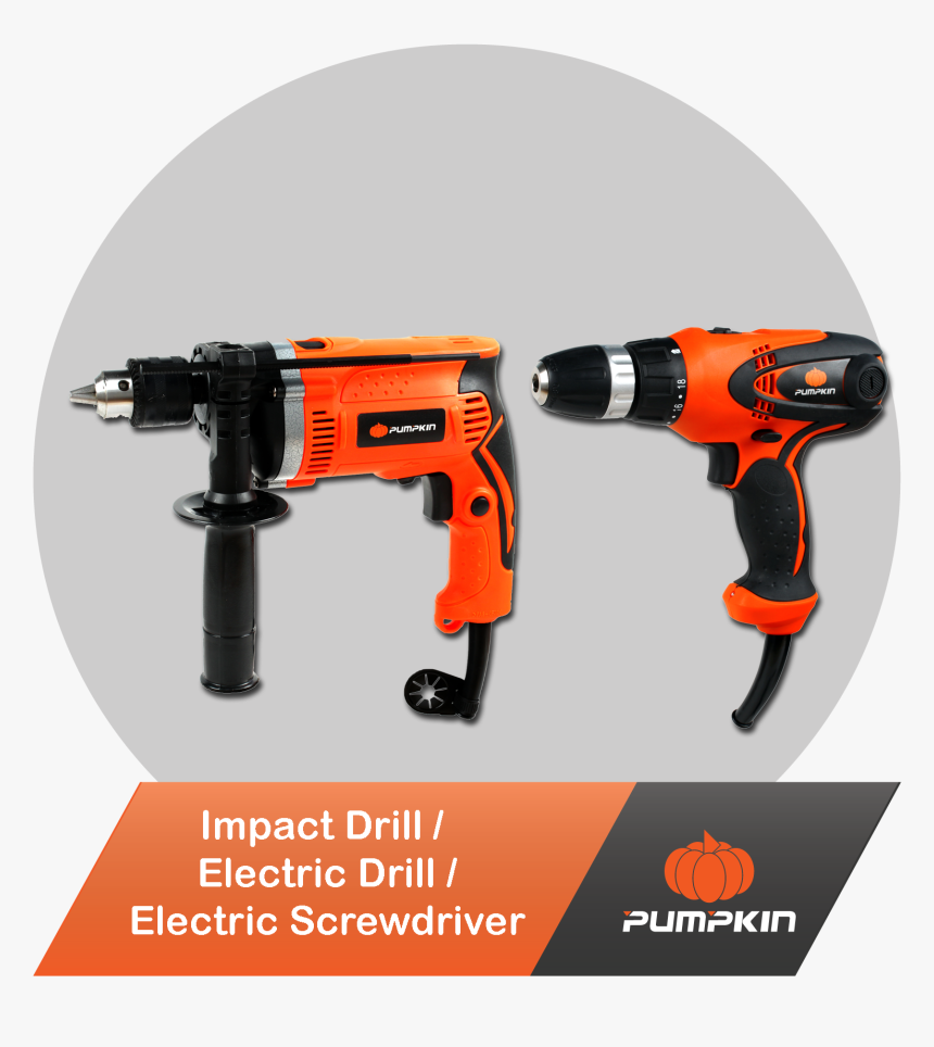 Screwdriver Clipart Drill - Handheld Power Drill, HD Png Download, Free Download