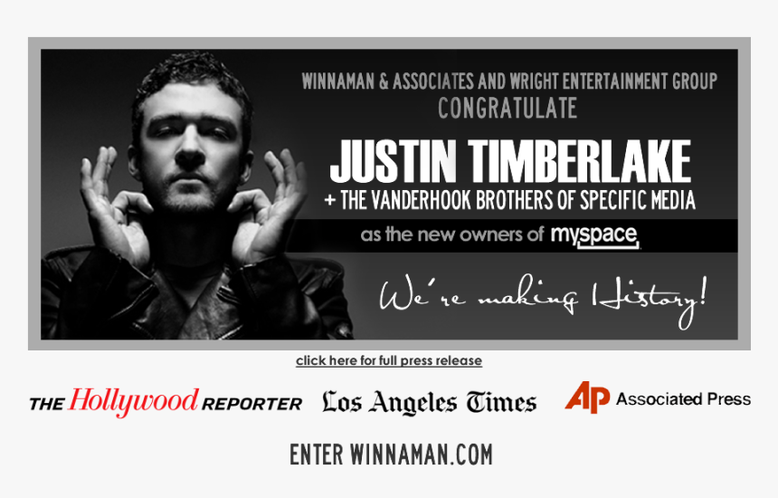 Justin Timberlake , Png Download - Los Angeles Times, Transparent Png, Free Download