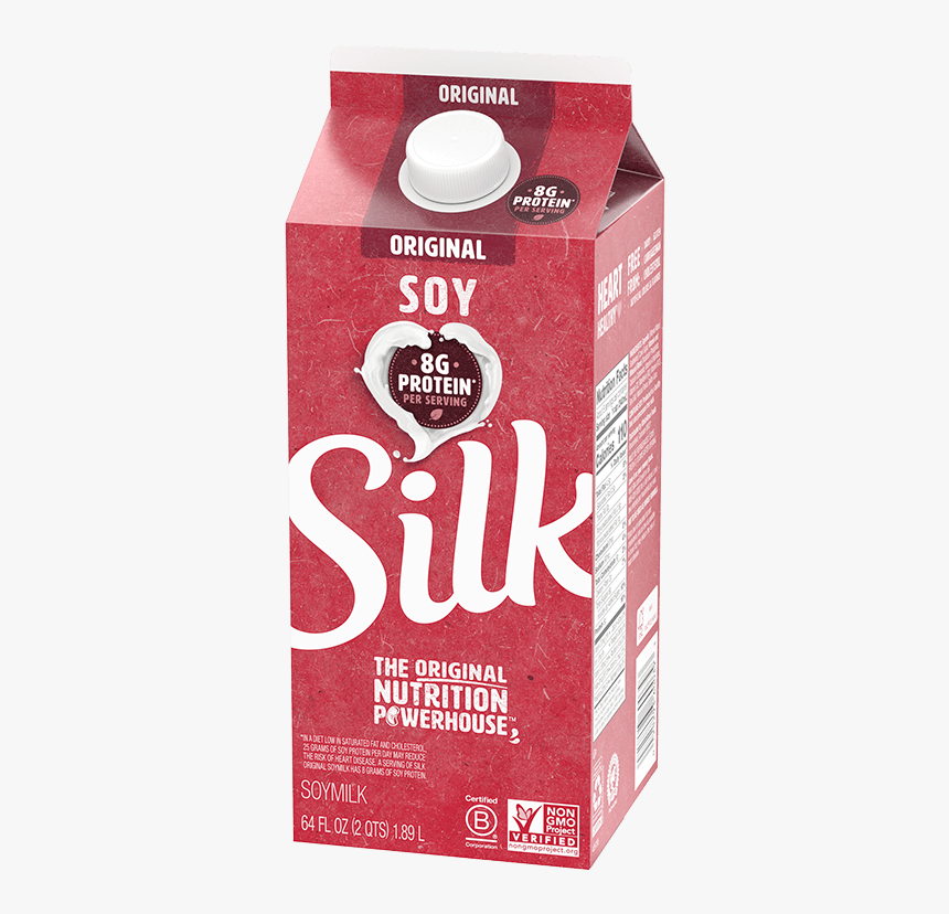 Silk Original Soymilk - Silk Soy Milk, HD Png Download, Free Download