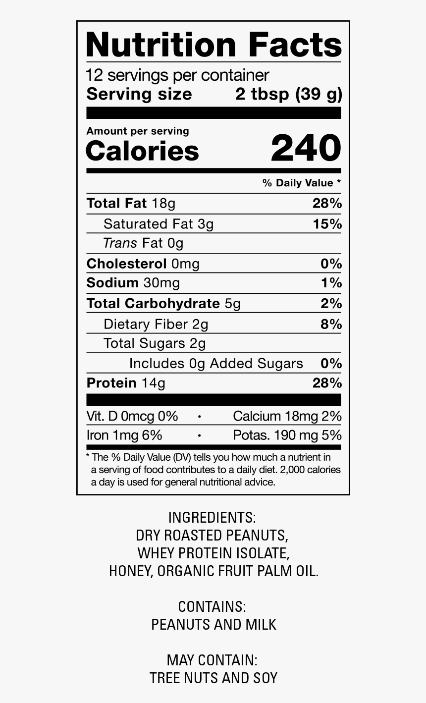 Rxbar Peanut Butter Chocolate Nutrition, HD Png Download, Free Download