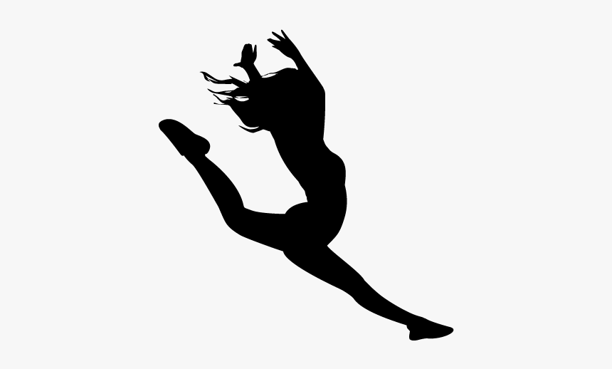 Dance Squad Silhouette Cheerleading Drill Team - Dance Team Dance Silhouette, HD Png Download, Free Download
