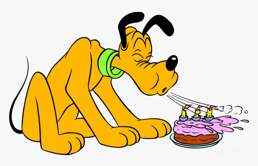 Pluto Png Transparent - Disney Pluto Happy Birthday, Png Download, Free Download