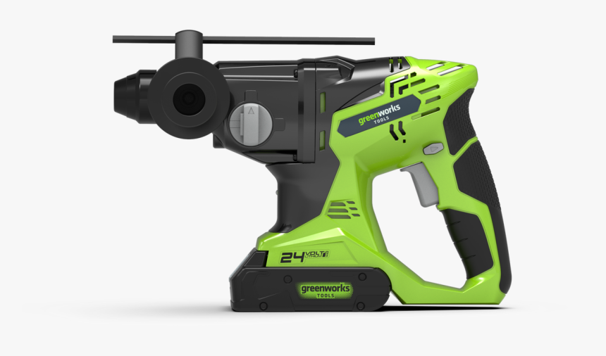 Greenworks G24sds - Greenworks Akku Bohrhammer, HD Png Download, Free Download