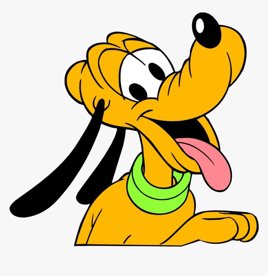 Pluto Png - Cartoon Character With Tongue Out, Transparent Png, Free Download