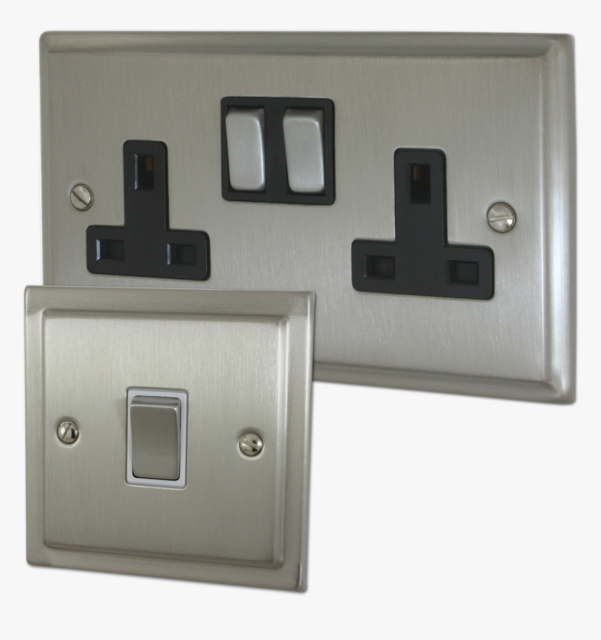 Light Switch Png- - Brushed Nickel Light Switch, Transparent Png, Free Download