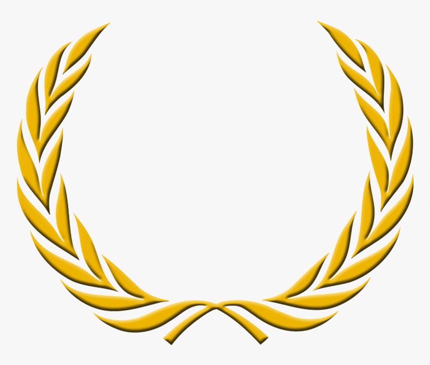 Transparent Wreath - Gold Laurel Wreath Png, Png Download, Free Download