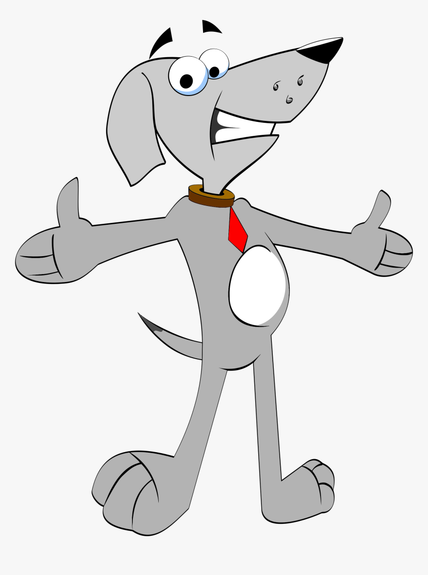 Cartoon Dog With Outstretched Arms Clip Arts - Dog Arms Outstretched, HD Png Download, Free Download