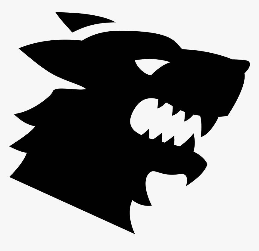 House Stark Png - Angry Dog Logo Transparent, Png Download, Free Download