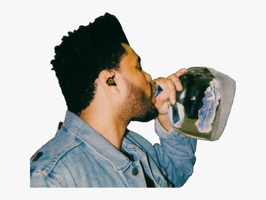 #the Weeknd - Weeknd Drinking, HD Png Download, Free Download