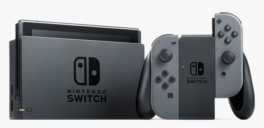 Nintendo Switch Png Grey, Transparent Png, Free Download