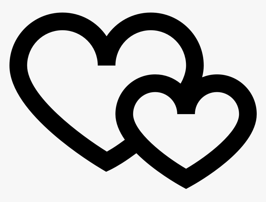 Hearts Clipart Different - Hearts Icon Png, Transparent Png, Free Download