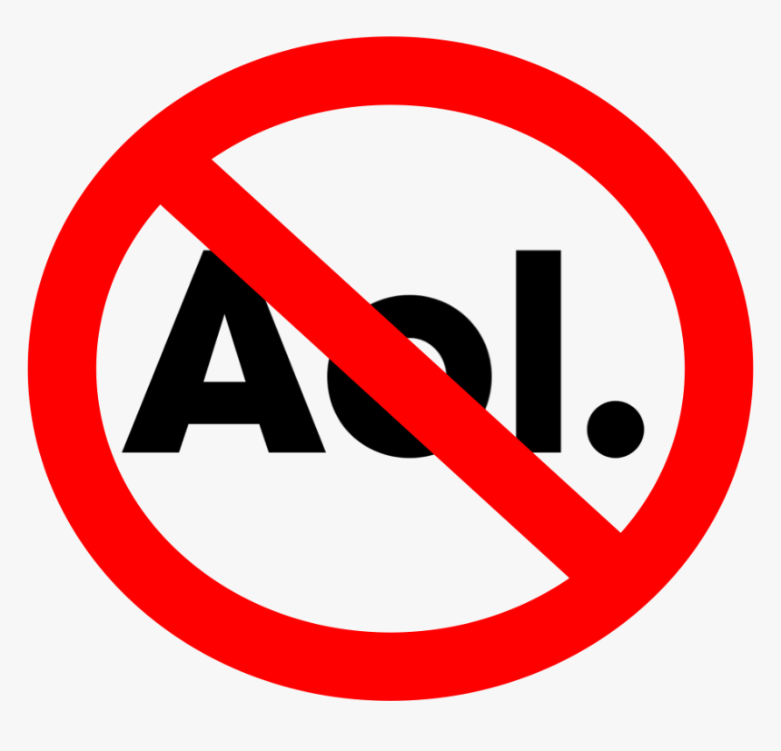 Cancel Aol Account - Cars Not Allowed, HD Png Download, Free Download