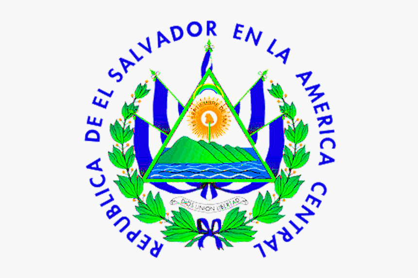 El Salvador Flag Drawing, HD Png Download, Free Download