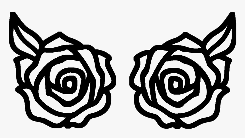 Drawing Photoshop Rose - Rose Pattern For Cricut, HD Png Download, Free Download