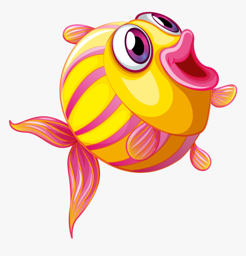 Clip Art Picture Royalty Free Library - Cartoon Fish Images Png, Transparent Png, Free Download