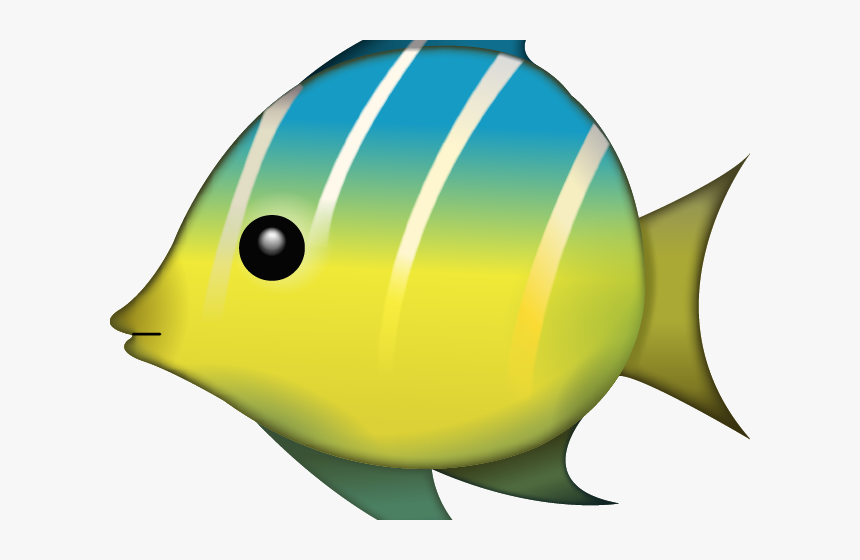 Transparent Tropical Background Png - Transparent Background Fish Clipart, Png Download, Free Download