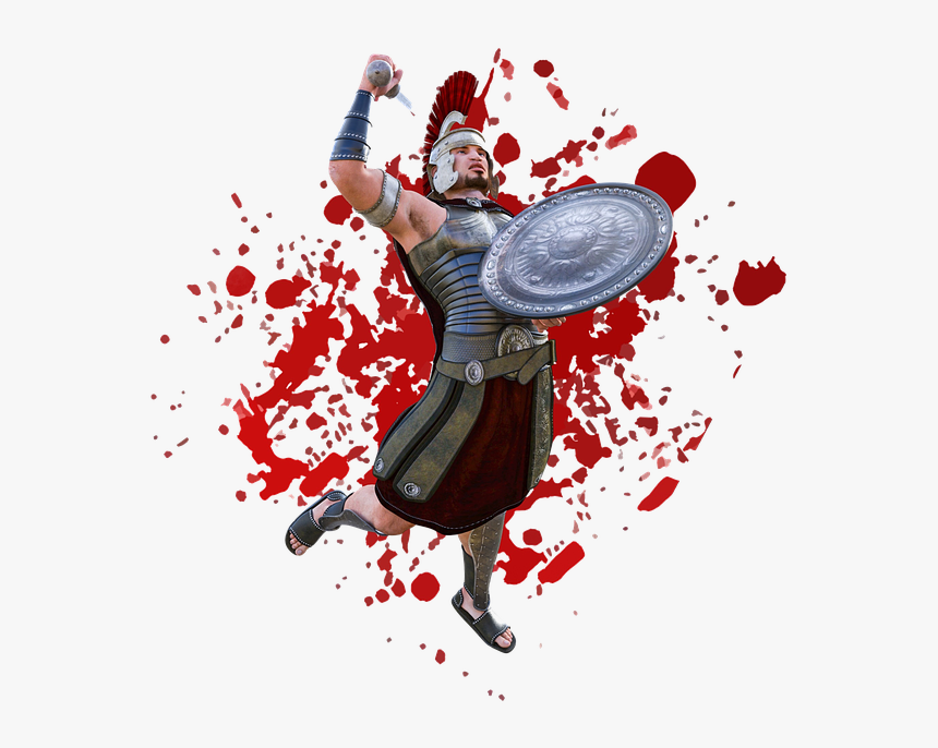Isolated, Gladiator, Fighter, Roman History, Antiquity - Fighter Vector Free Download, HD Png Download, Free Download