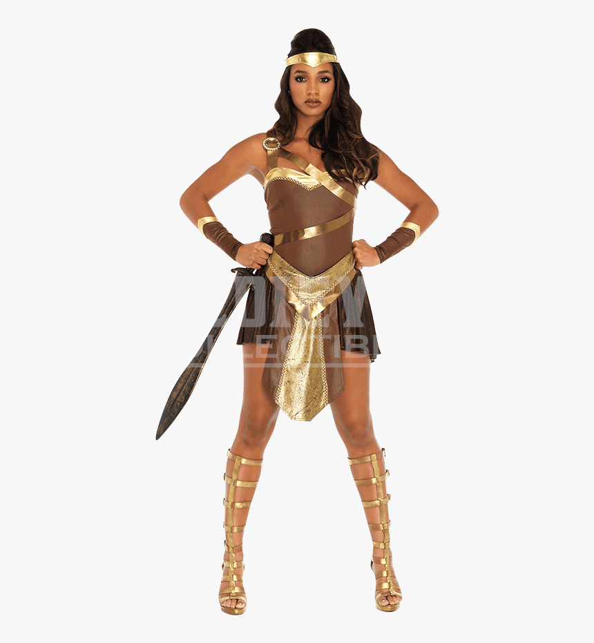 Gladiator Costume Women - Gladiator Costumes, HD Png Download, Free Download