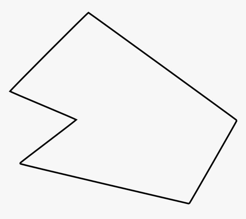 Simple Polygon - รูป หลาย เหลี่ยม เว้า, HD Png Download, Free Download