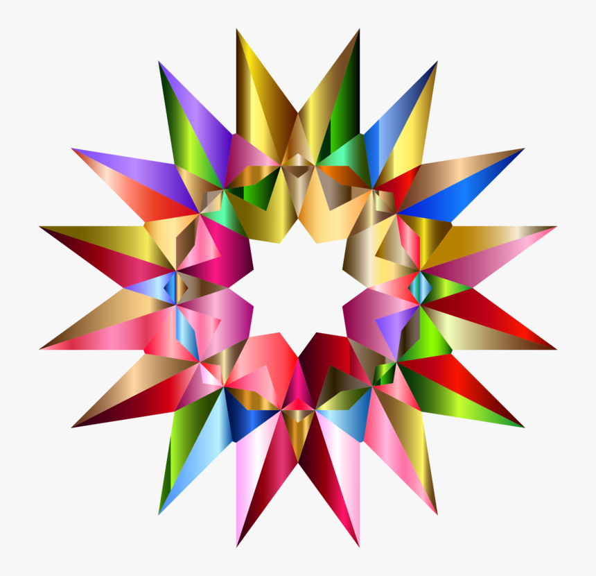 Geometry Symmetry Line Polygon Triangle - Symmetry Of Polygon, HD Png Download, Free Download