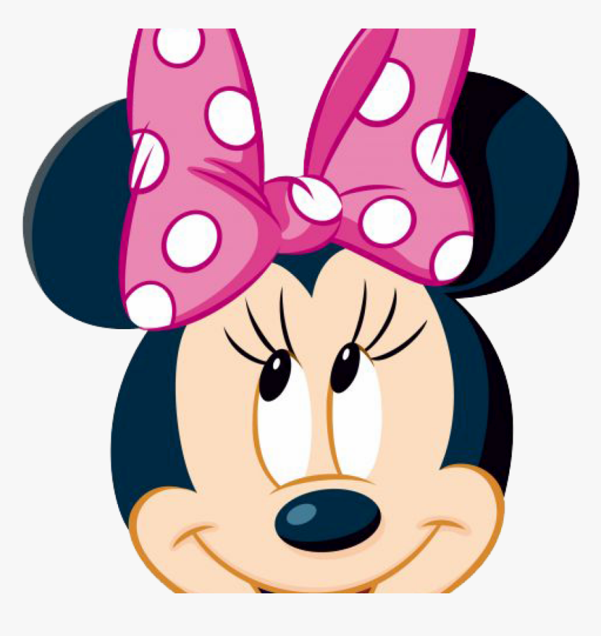 Minnie Mouse Face Png - Minnie Mouse Face Clipart, Transparent Png, Free Download