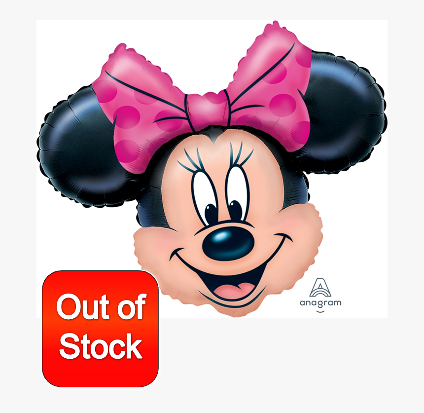 Transparent Minnie Mouse Head Png - Minnie Mouse Head, Png Download, Free Download