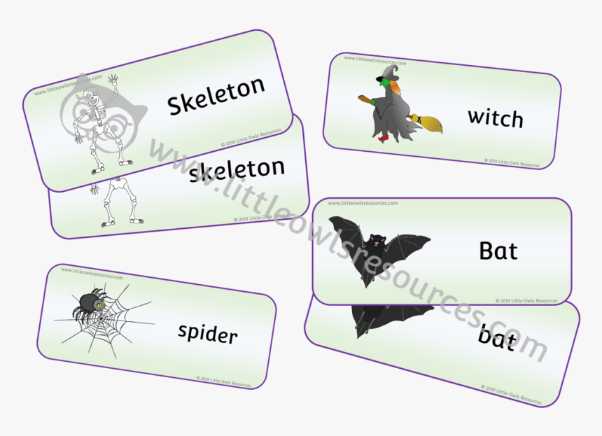 Halloween Wordscover - Wallet, HD Png Download, Free Download