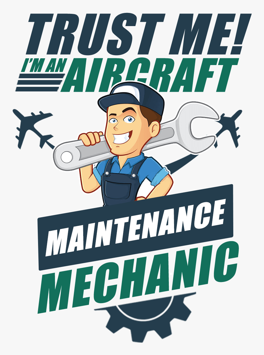 Aircraft Maintenance Mechanic Png - Airplane, Transparent Png, Free Download