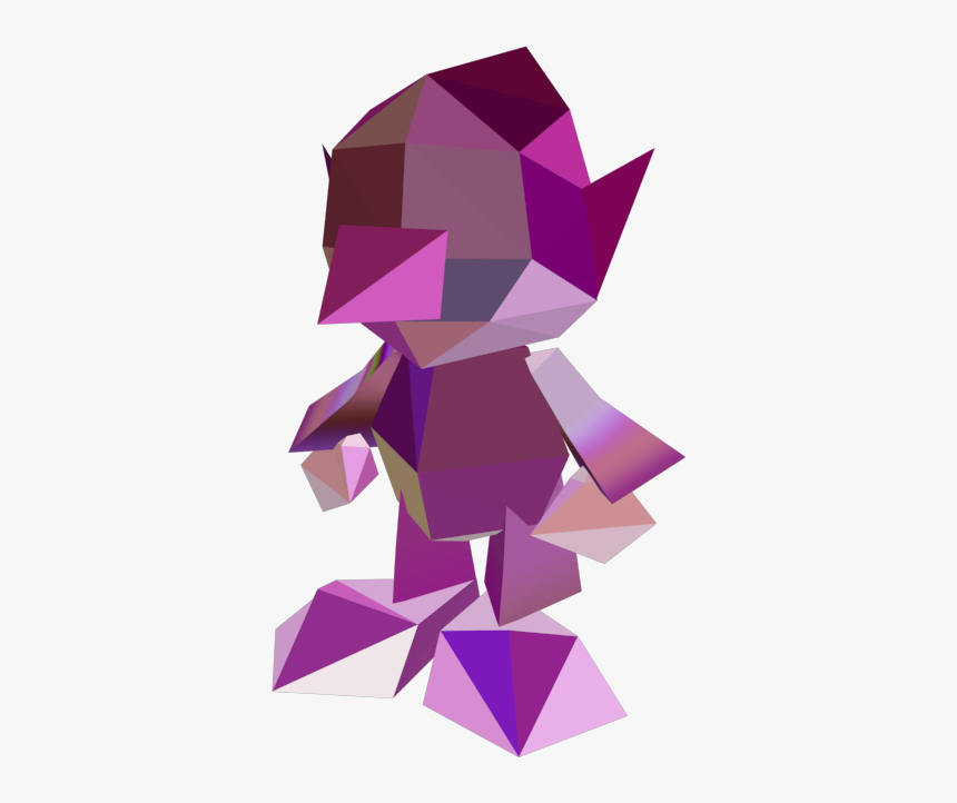 Smash Bros Polygon Mario, HD Png Download, Free Download