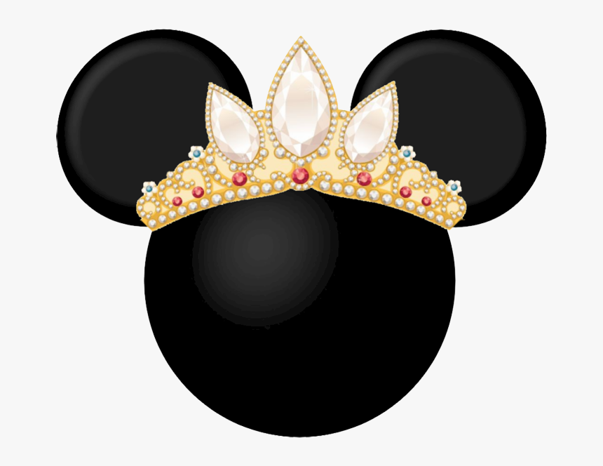 Heads Bebes Pinterest Mice - Minnie Mouse With Crown, HD Png Download, Free Download