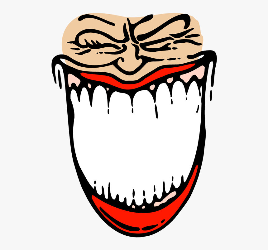 Stranger Danger Child Mouth Jaw Clip Art - Danger Mouth Png, Transparent Png, Free Download