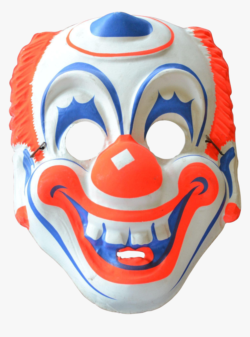 Маска веселого клоуна. Детская маска клоуна. Веселая маска.