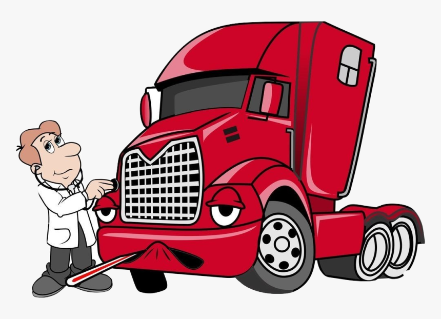 Car Pickup Truck Diesel Engine Clip Art - Pre Post Trip Inspection, HD Png Download, Free Download