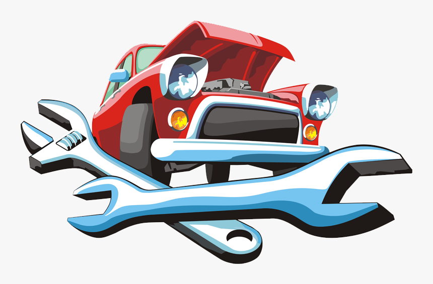 Car Automobile Repair Shop Auto Mechanic Motor Vehicle - Clipart Car Repair, HD Png Download, Free Download
