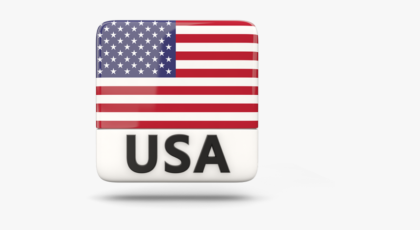 Square Icon With Iso Code - Usa Flag Icon Square, HD Png Download, Free Download