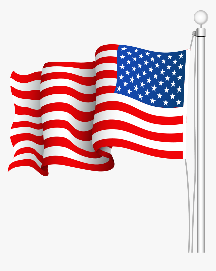 United States Flag Clip Art Cliparts Co - American Flag Clip Art, HD Png Download, Free Download