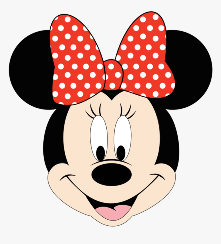 Baby Minnie Mouse Head Clipart - Minnie Mouse Clipart, HD Png Download, Free Download