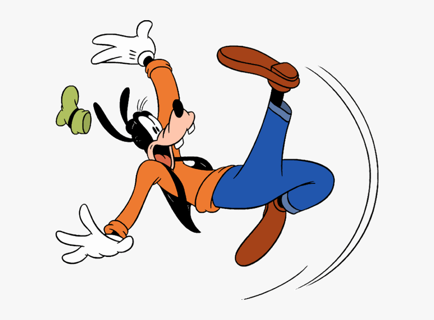 Goofy Falling, HD Png Download, Free Download