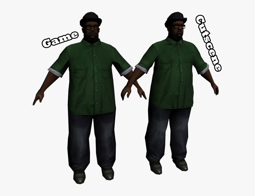 Big Smoke Xofnus - Gta Sa Big Smoke Hd, HD Png Download, Free Download